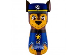 Детский шампунь и гель для душа 2 в 1 Air-Val 2D Paw Patrol Chase 400 мл
