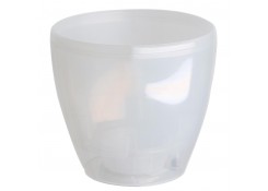 Цветочный горшок Deco Twin 5,8л прозрачная