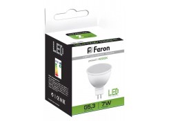 Светодиодная лампа LB-26 MR16 230В 7Вт 80LED 4000К Feron
