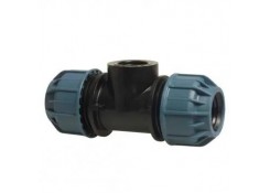 Тройник компрессионный PN10 ВР - 25x1" Hydros