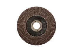 Диск шлифовальный лепестковый_125x22,23мм_Р100 прямой корундовый с доб. кальция T27 Profmet