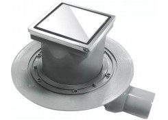 Душевой трап Pestan Confluo Standard Dry 1 White Glass 10x10