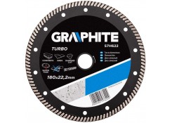 Диск алмазный Turbo ультра тонкий 180x22.2мм Graphite
