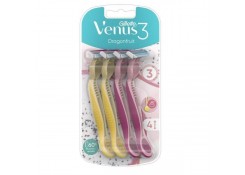 Бритвы Gillette Venus 3 Dragonfruit одноразовые, 4 шт.