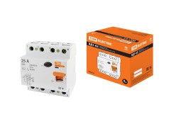 ВД1-63 4P 25A 30MA ВЫКЛЮЧАТЕЛЬ ДИФФЕРЕНЦИАЛЬНЫЙ TDM