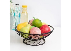 Фруктовница, GS, Металл, 27cm, Черный