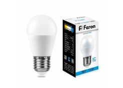 Светодиодная лампа LB-750 G45 E27 11W 6400K Feron