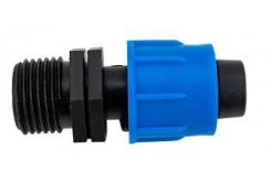 Адаптер для капельной ленты KUBBER Drip Line  17мм x 1/2П