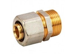 Муфта м/пластиковая с наружной резьбой Ø16х1/2" Hydros