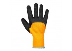 Перчатки утепленные из полиэстера , покрытие вспененный латекс, неполный облив 9 (L) Baux