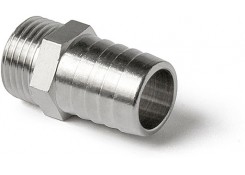 Штуцер латунный резьбовой под шланг с наружной резьбой 1/2"x20 Aqua