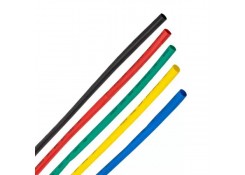 Трубки термоусад. цветные в наборе 100шт.(диам.1,5;2,5;4;6;10;13) Profmet