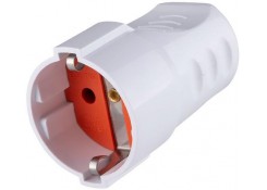 Кабельная розетка белая 16А TDM