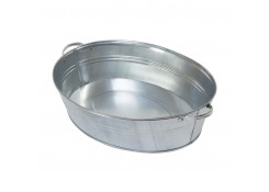 Таз цинковый овальный 27л