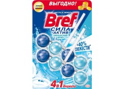 Подвесной блок для туалета Bref Power Aktiv Ocean 2*50gr