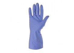 Перчатки хозяйственные латексные с хлопковым напылением (S) Profmet