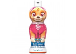 Детский шампунь и гель для душа 2 в 1 Air-Val 2D Paw Patrol Skye 400 мл