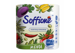 Бумажные полотенца Soffione Menu 2 слоя 2 рулона