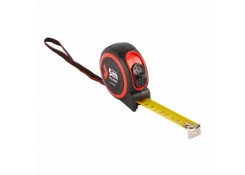 Рулетка_5м x 19мм с кнопкой временной фиксации и нейлоновым покрытием ленты Profmet