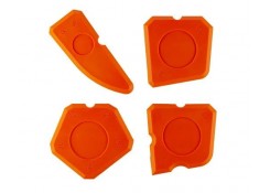 Набор шпателей для силикона Polax 4 шт (100-463)