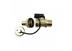Сливной кран коллектора 1/2" THS  4013