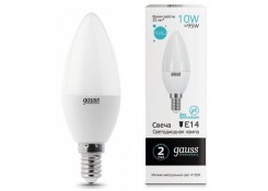 Лампа светодиодная Gauss LED Elementary Свеча 10W E14 730lm 4100K