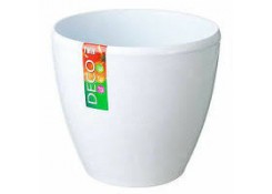 Цветочный горшок Deco Twin 5,8л белая