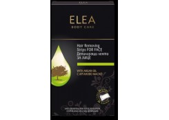 SC Elea Полоски для депиляции 20шт на лицо с аргановым маслом