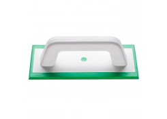 Тёрка для затирки швов HARDY 250 х 120 мм, с твердой резиной, зеленая 0840-182512