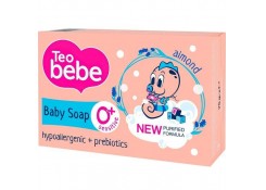 Мыло детское Teo Bebe Almond Oil&Vitamin E 75г